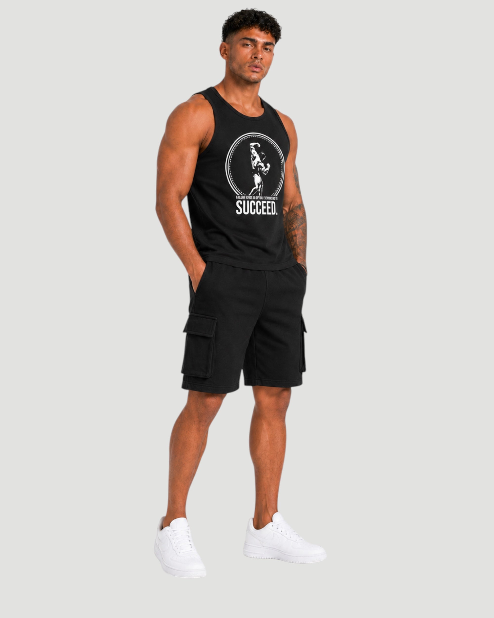 ATHLEX Succeed Sleeveless Tank - Black