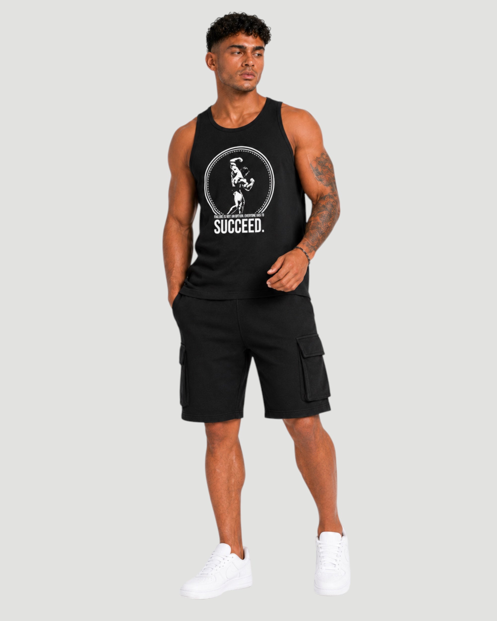 ATHLEX Succeed Sleeveless Tank - Black