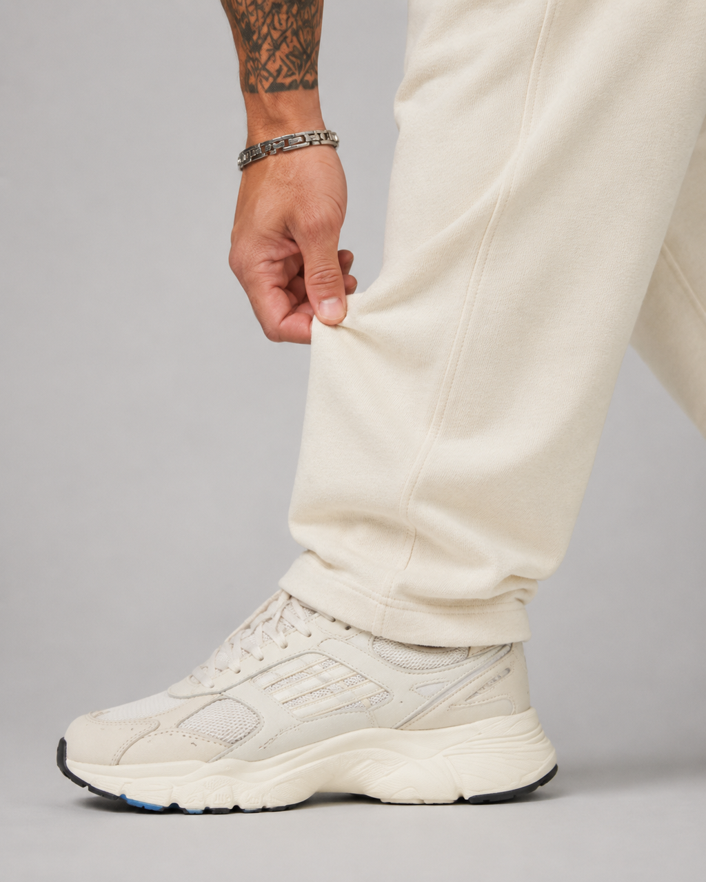 ATHLEX Everyday Comfort Straight-Leg Sweatpants – Natural Cream