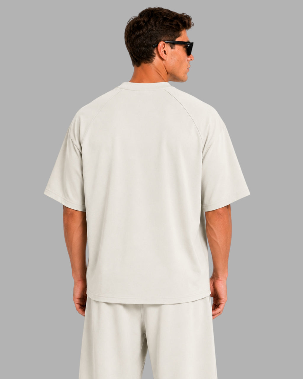 Athlex Oversized Essential T-Shirt – Soft Stone