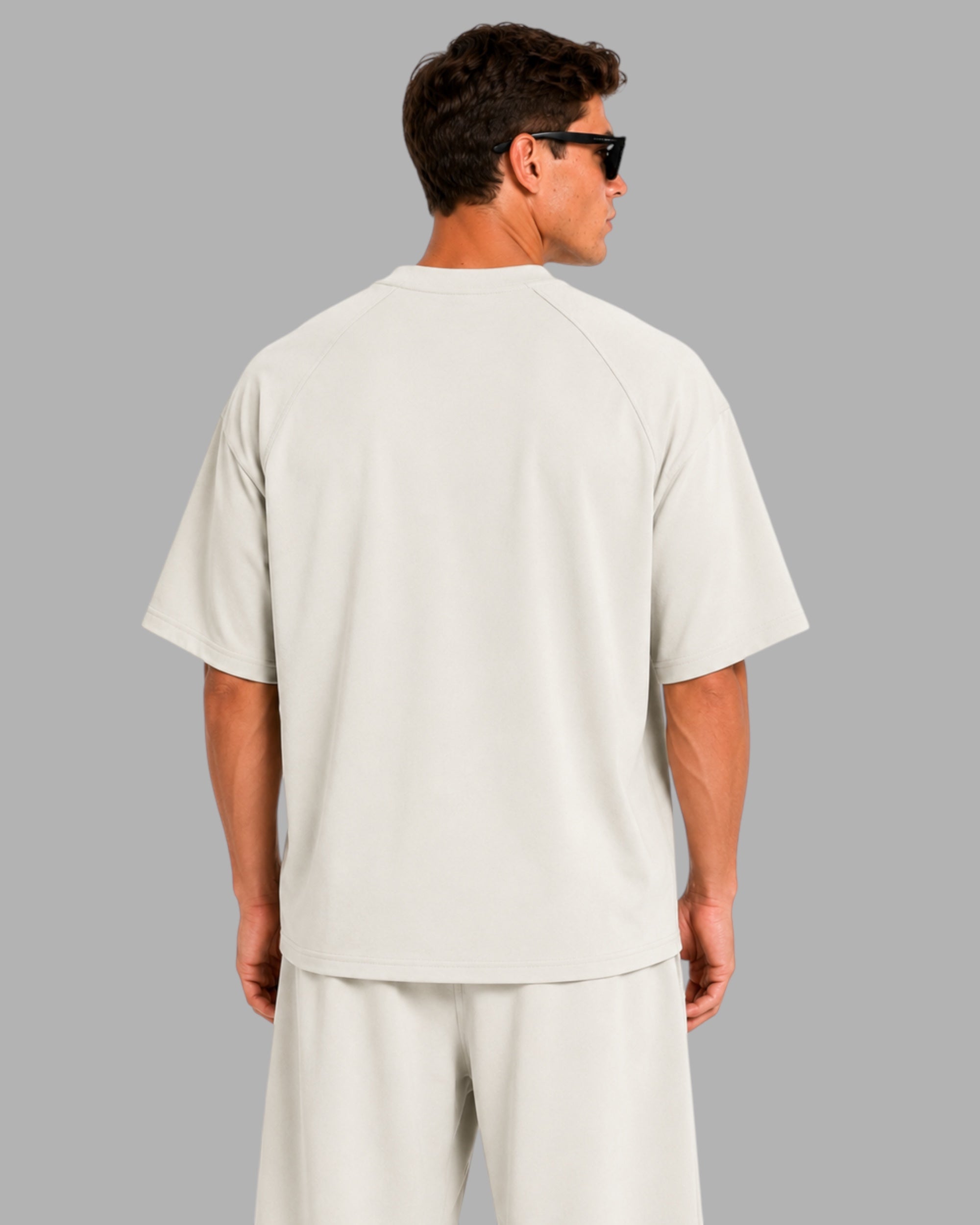 Athlex Oversized Essential T-Shirt – Soft Stone